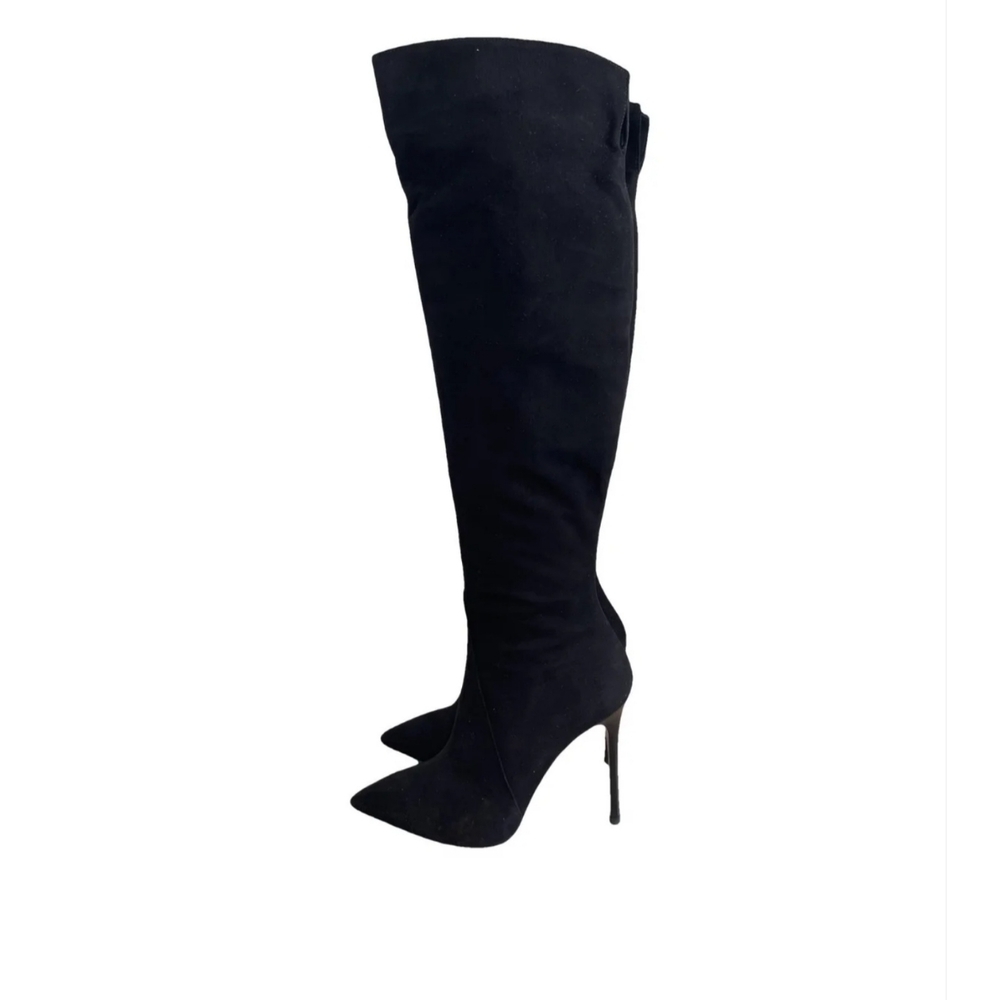 Giancarlo Paoli Leather High Boots